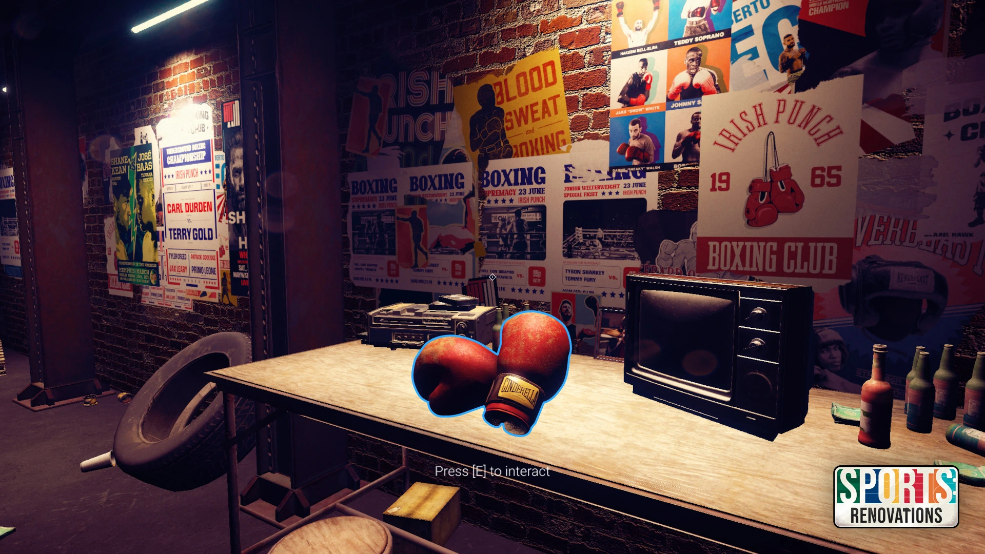 Salle de boxe dans Sports Renovations